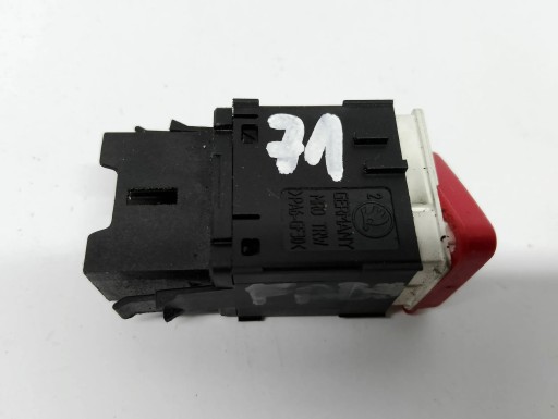 Pulsante interruttore Interruttore luci Luci di emergenza Skoda Fabia 6Y0953235