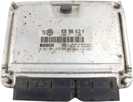 VW GOLF IV computer control unit of the engine 1.9 TDI 038906012M 0281001979