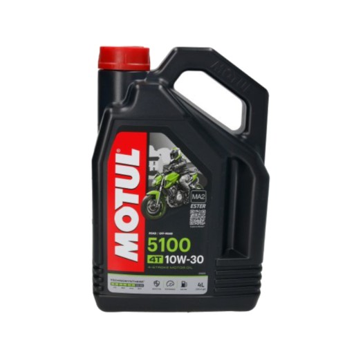 МАСЛО MOTUL 5100 4T 10W30 MA2 10W-30 4L изображение 1