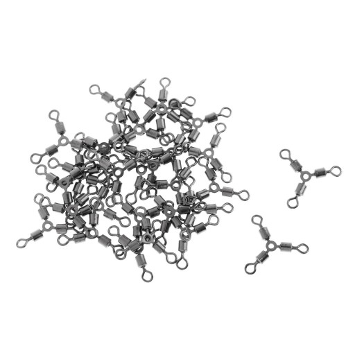 30 шт. Рибальські вертлюги Solid Rig Connector