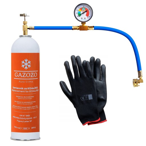 Набір для наповнення автомобільного кондиціонера r134a LARGE CAN