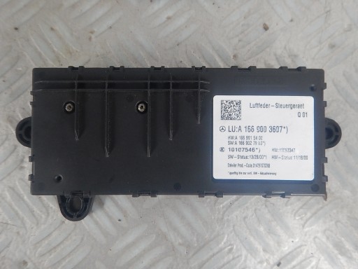 MERCEDESA1669003607 - Mercedes gl x166 ml w166 166 модуль контролера підвіски a1669003607