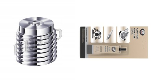 DENSO RU01-31 свеча зажигания + смазка