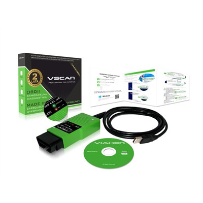 Лінійний інтерфейс VAG USB KKL 2 K ліній OBD2