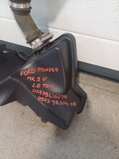 pipe hose wiring DOLOTOWY FORD MONDEO MK5 V 2,0 TDCI DS739C662MF