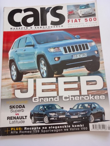 Cars magazyn nr 4 kwiec. 2011 Jeep Grand Cherokee