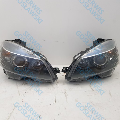 A2048208161, A2048208261 - MERCEDES C 63 AMG КОМПЛЕКТ ФАР НОВЫЙ