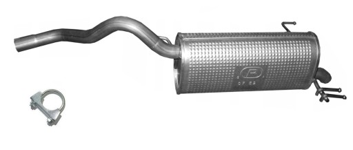 07.52 - OPEL COMBO 1.4 (с 2012 г.) глушитель