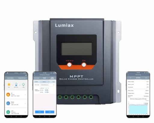 32834 - MPPT 30A mt3075bt Bluetooth контроллер заряда