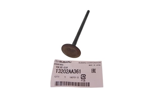 13202AA361 - SUBARU ВИПУСКНИЙ КЛАПАН 2.0 2.5 SOHC