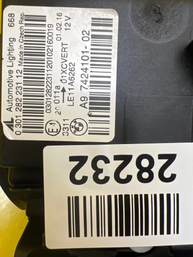 light left BMW F32 F33 F36 Full Led Adaptive 7424101-02
