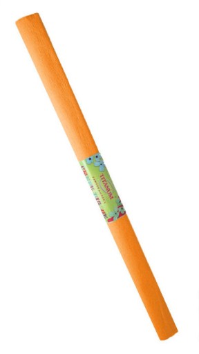 Титановий гофрований цигарковий папір.Відтінки оранжевого