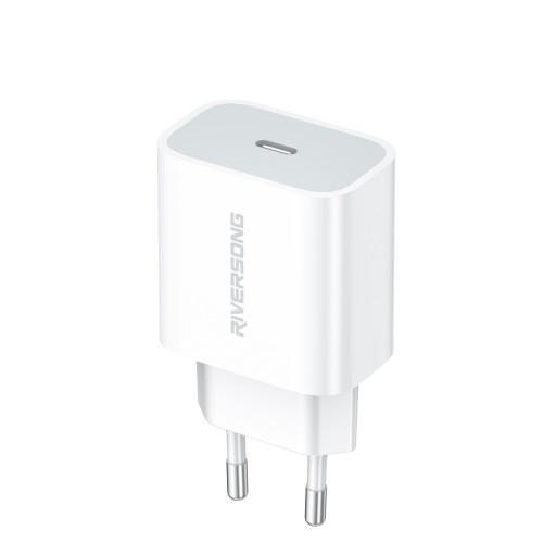 Riversong ładowarka sieciowa PowerKub 20 1x USB-C 20W biała AD75