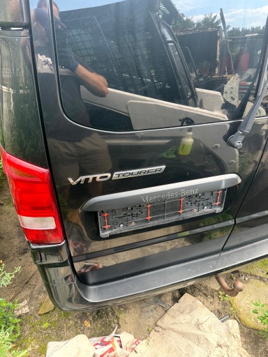 A4477400003 - Mercedes vito w447 обшивка закрылков камеры заднего вида a4477402200