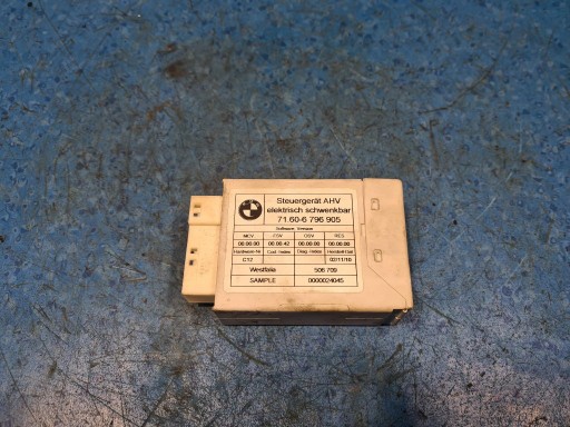 Модуль крюка контроллера bmw 5 f11 6796905