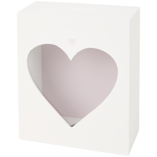 ДЕРЕВ'ЯНА БІЛА скарбничка зі склянкою з повідомленням