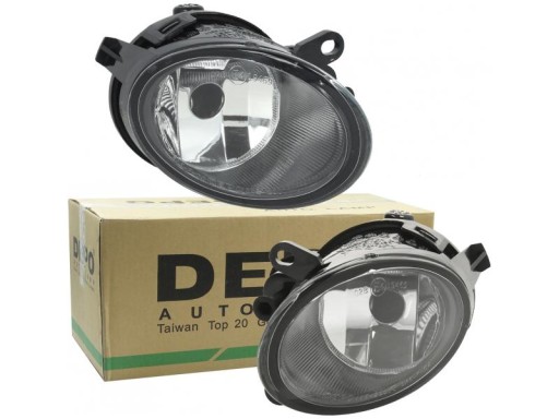 446-2001R-UQ - Галогенні протитуманні фари AUDI A6 C6 04-11 компл.