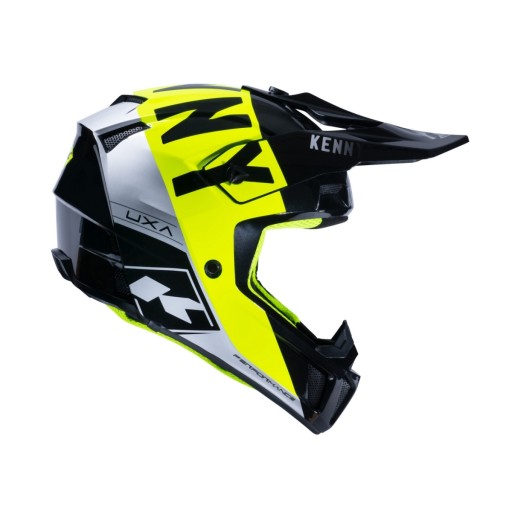 ШЛЕМ KENNY RACING CROSS/ENDURO МОДЕЛЬ PERFORMANCE MIPS ЧЕРНЫЙ/НЕОН ЖЕЛТЫЙ/SIL