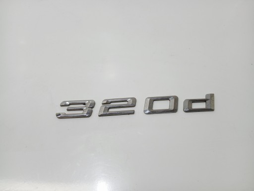 NAPIS EMBLEMAT BMW E91 320d
