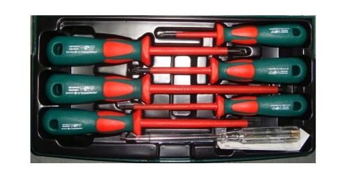 НАБОР ИЗОЛИРОВАННЫХ ОТВЕРТОК JONNESWAY, 7 ШТ.