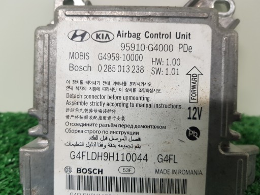 modulo airbag HYUNDAI I30 III 2019 95910-G4000 0285013238