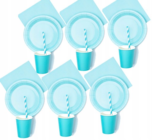 Тарілки Party Deco Cactus 23 см 6 шт.