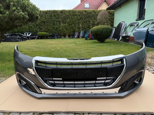 981051377 - Решітка переднього бампера peugeot 208 i lift 2015 - 2019.