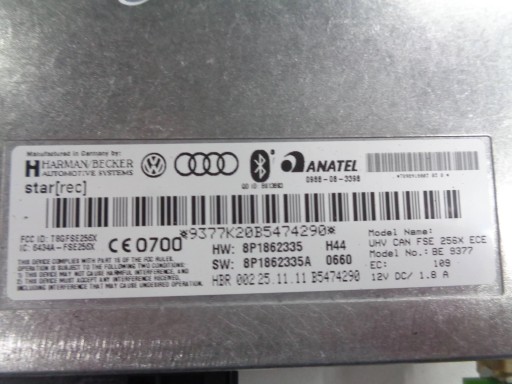 AUDI SEAT SKODA modulo BLUETOOTH