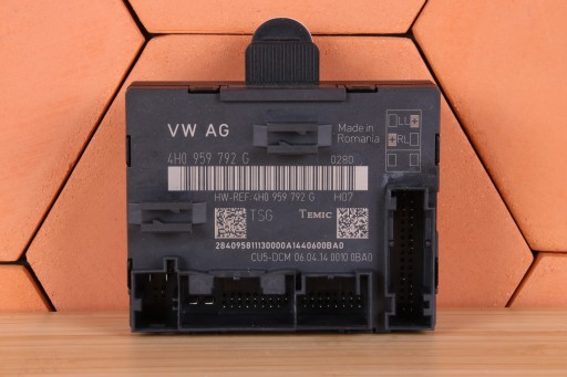 AUDI A8 D4 4H модуль передней правой двери 4H0959792G