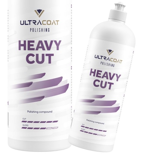 ПОЛИРОВАЛЬНАЯ ПАСТА Ultracoat Heavy Cut 1 л С ВЫСОКОЙ РЕЗУЮЩЕЙ СИЛОВОЙ ДЛЯ ГЛУБОКИХ ЦАРАПИН