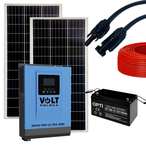 Zestaw-24v-230v-6000w - Комплект Off-Grid PV 280W 12V комплект VOLT ULTRA