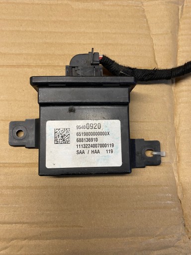 Модуль керування світлом opel oe 95400920 opel mokka