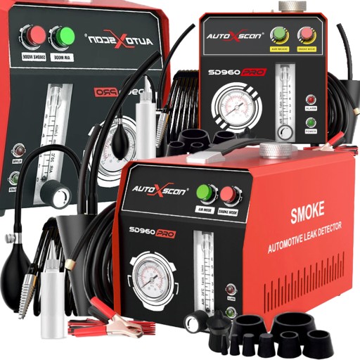 ПРОФЕСІЙНИЙ ТЕСТЕР ТЕСТ НА ТЕЧІВ AUTOXSCAN SD960PRO ДИМОВА МАШИНА