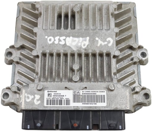 CITROEN C4 PICASSO und Computer DES MOTORS 2.0 HDI 9666095880 9661642180