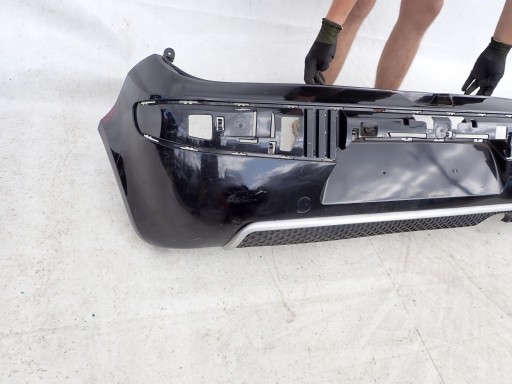 PEUGEOT 1007 04-09 SPORT bumper rear part rear