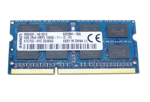 Szybka Pamięć RAM do laptopa XMP3 4GB DDR3 w Przemyśl Orły - Sklep, Opinie, w Allegro.pl