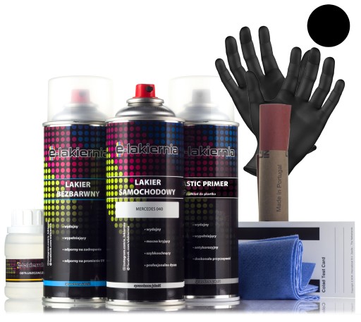 НАБОР АВТОКРАСКИ ДЛЯ БАМПЕРА MERCEDES 040