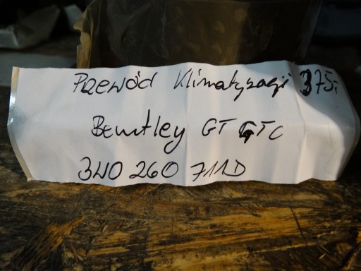 IDEALNY SCHLAUCH KLIMAANLAGE BENTLEY GT GTC 1