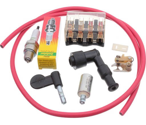 45534565445t34 - MZ ETZ КОРОБКА ЗАПОБІЖНИКІВ ПЛАТИНА СВІЧКА ТРУБКА