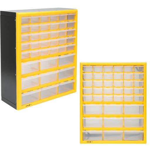 МОДУЛЬНИЙ НАСТІННИЙ ОРГАНІЗАТОР ДЛЯ МАЙСТЕРНІ З 39 ЯЩИКАМИ