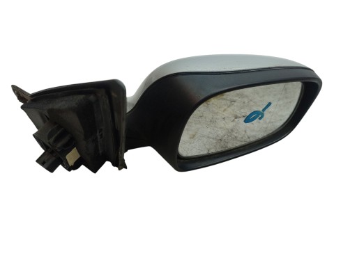 mirror right SAAB 9-3 II (2002-2007) 5 PIN EUROPA silver
