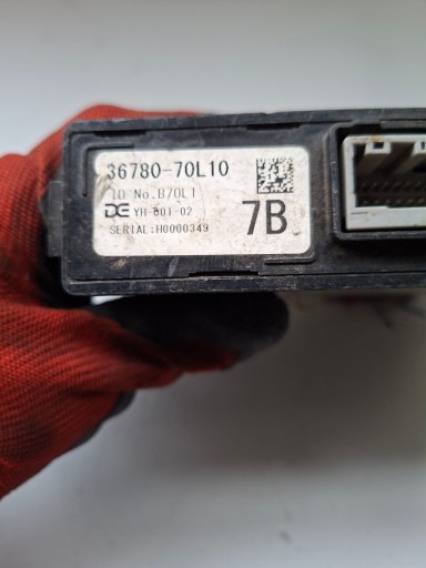 module control unit SUZUKI SWIFT MK7 36780-70L10