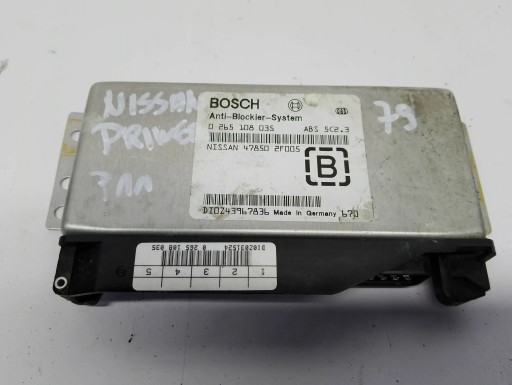 computer modulo Centralina ABS Nissan Primera P11 0265108035 478502F005