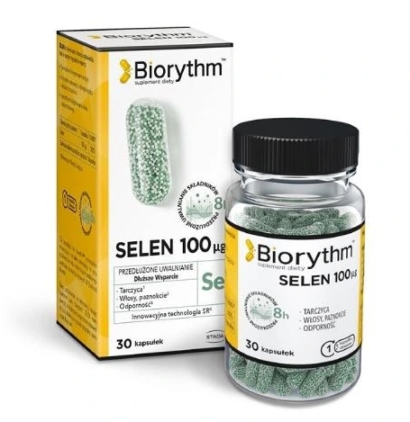 Biorythm Selén 100 mcg, 30 kapsúl