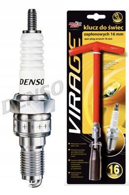 Свічка запалювання DENSO U24FER9 + гайковий ключ для свічок 16 мм