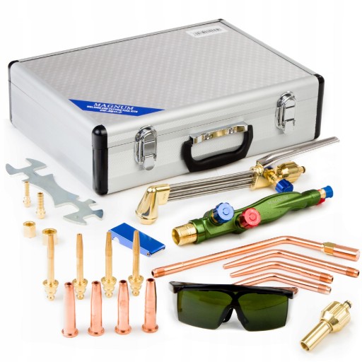 MAGNUM ГОРЕЛКА ДЛЯ СТАЛИ АЛЮМИНИЕВЫЙ ЧУГУН ЧЕМОДАН