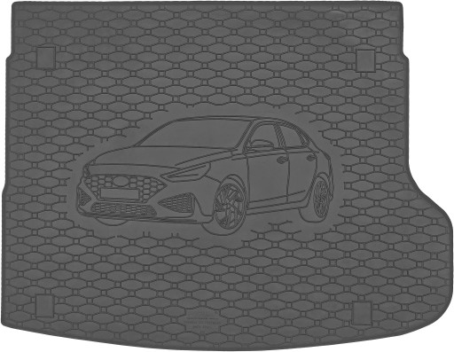 Hyundai i30 III Fastback 2021-килимок в багажник