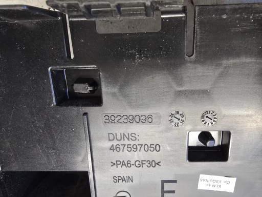 OPEL ASTRA K LIFT holder KOMPUTERA ECU of the engine 39239096