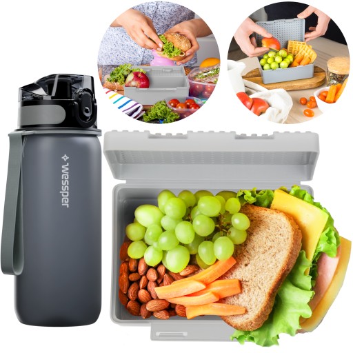 ПЛЯШКА TRITAN + НАБІР ЛАНЧБОКС WESSPER