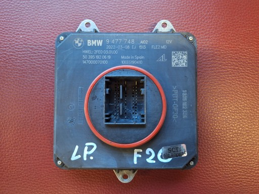 BMW F20 LCI F21 F30 F31 module LED control unit lights front 9477748